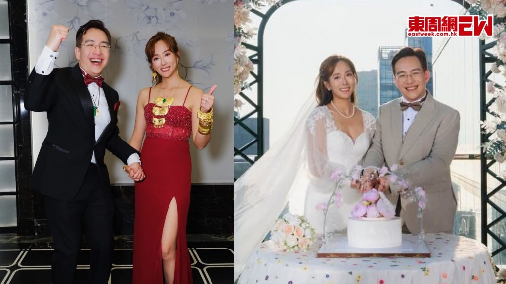 吳幸美結婚升呢人妻 開心晒金豬牌 曾跟老公街頭店舖啜爆成熱搜