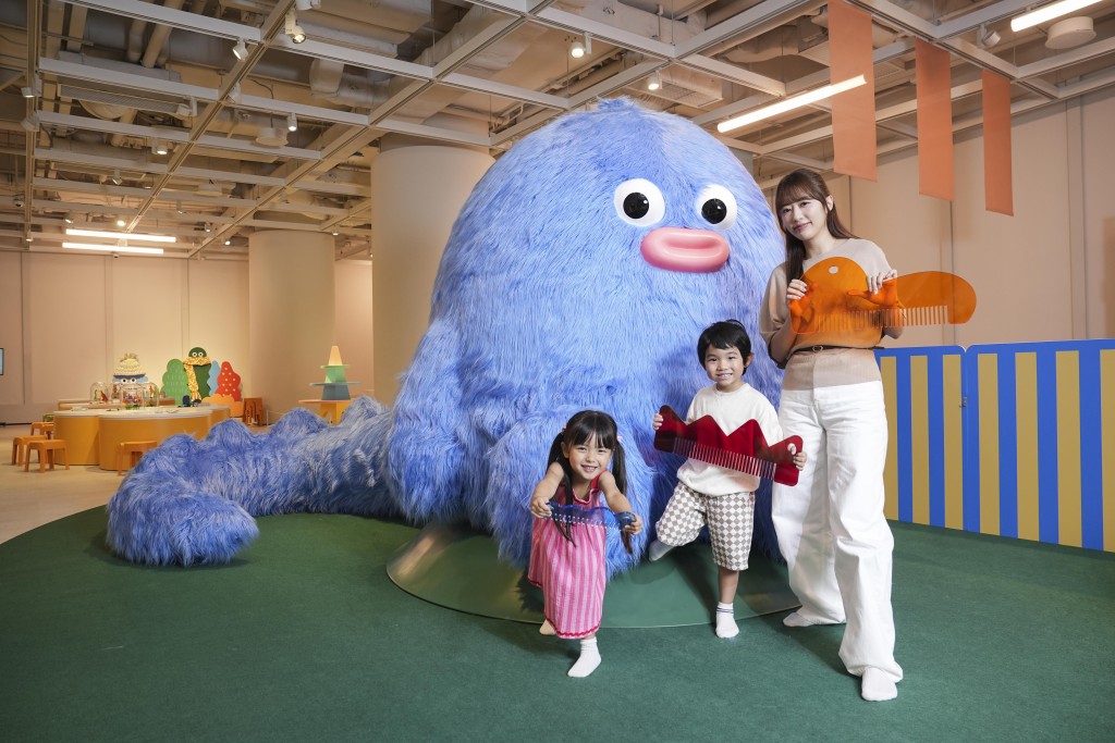 第一站：「來為小怪獸梳梳毛」學習梳理情緒安靜心神