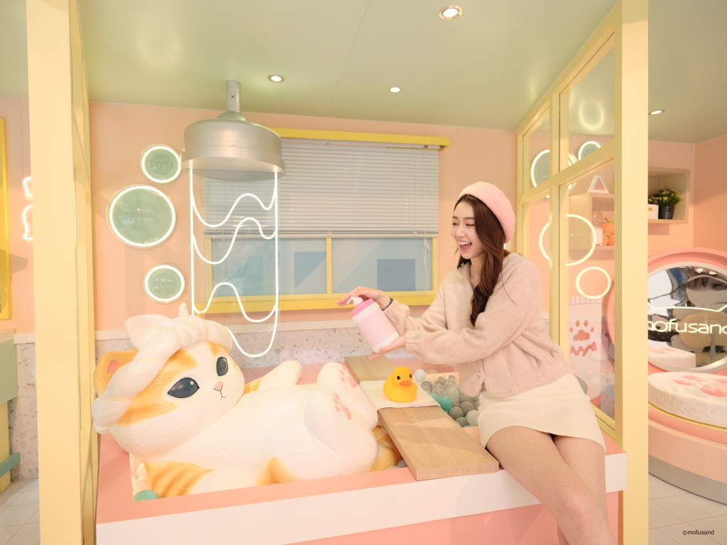 「流水泡泡浴」