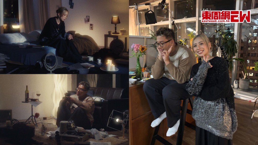 「阿左」陳樂頤吳林峰8號風球下合唱拍MV 最難忘一件事...