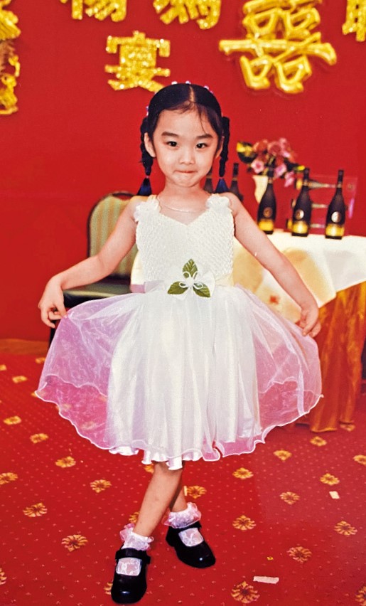 楊文蔚自言從小就是性格反叛的女孩