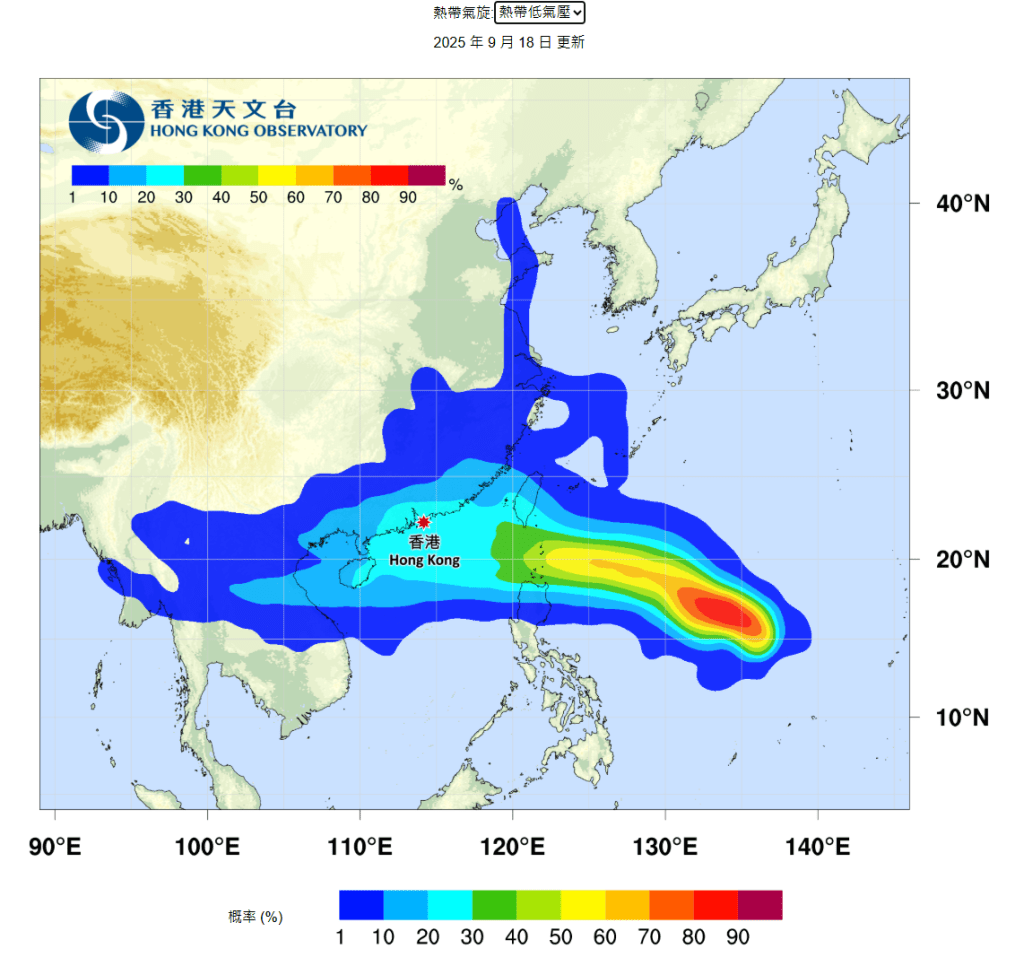據現時的路徑，讓熱帶氣旋未有進入陸地，會在海中逐步增加。