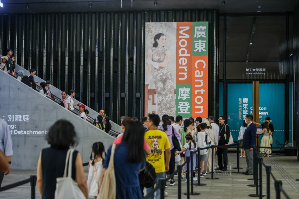 M+博物館排隊情況 