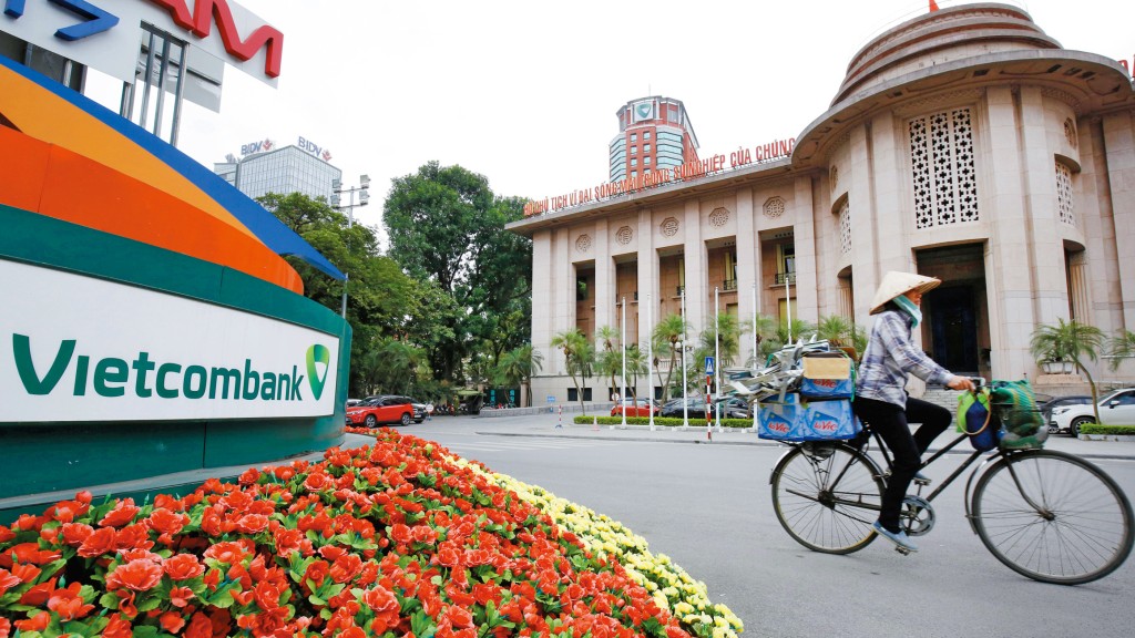 越南盾兌美元上月一度跌至史上新低，今年已累跌近百分之五。