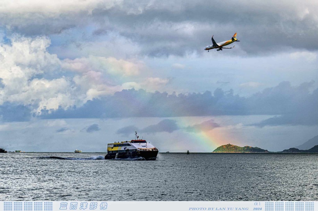 7月12日早上大欖涌。圖片授權藍雨洋 7月12日早上大欖涌。圖片授權藍雨洋