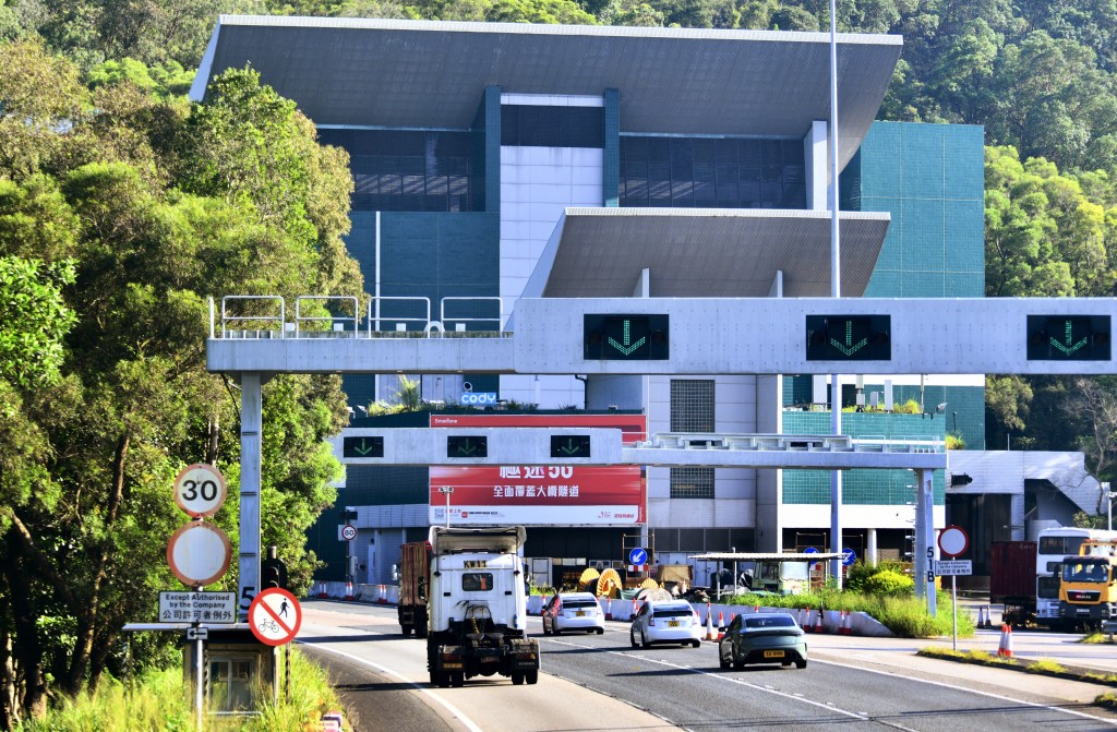 大欖隧道分時段收費，將在5月31日生效