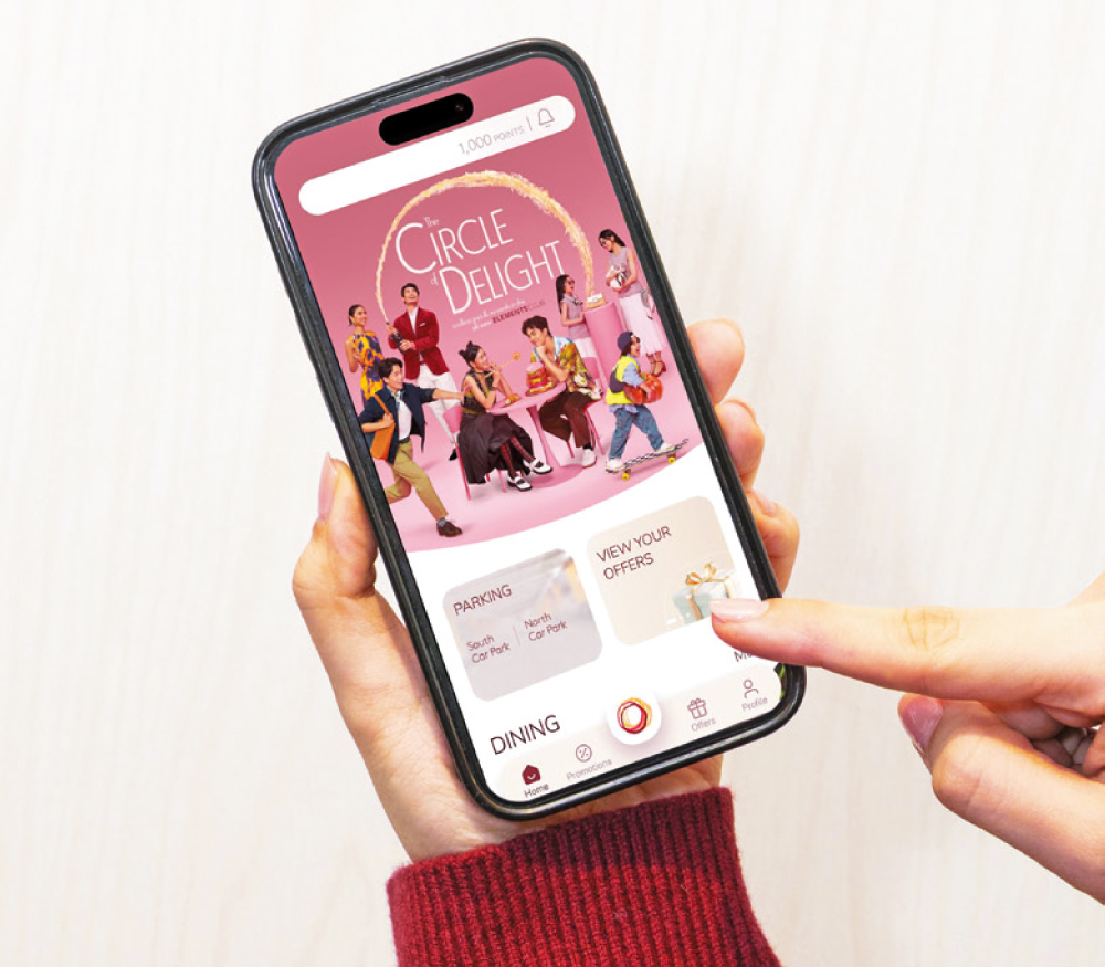 全新ELEMENTS手機應用程式提供更多專屬體驗,讓ELEMENTS CLUB會員享受貼心的數碼體驗服務。 全新ELEMENTS手機應用程式提供更多專屬體驗,讓ELEMENTS CLUB會員享受貼心的數碼體驗服務。