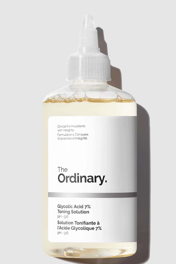 The Ordinary「甘醇酸7%去角質爽膚水」性價比最高。