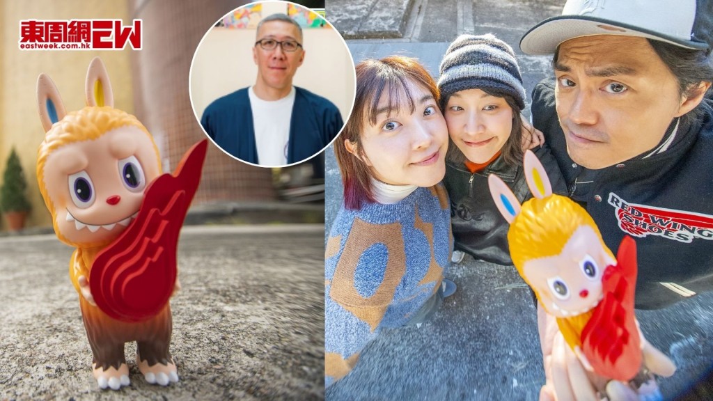 LABUBU之父龍家昇移居荷蘭聽叱咤903成長 聯乘商台推出限量300隻「LABUBU Radio Art Toy」 1.28開放公眾認購