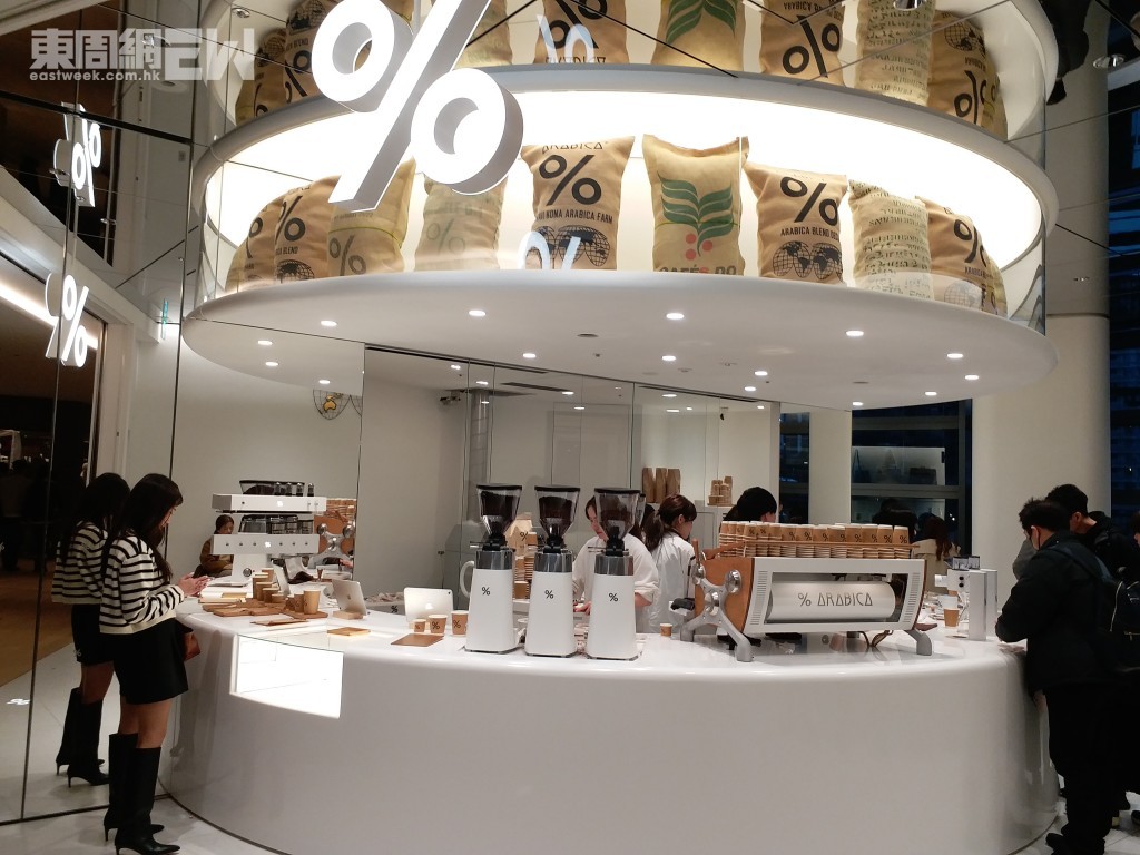 % ARABICA在麻布台Hills連開兩店,其中一間便在Tower Plaza四樓。 % ARABICA在麻布台Hills連開兩店,其中一間便在Tower Plaza四樓。