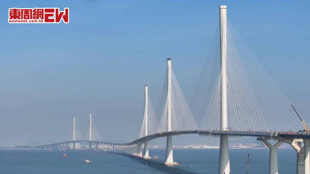 「黃茅海跨海通道」將於今日下午3時起正式通車運行