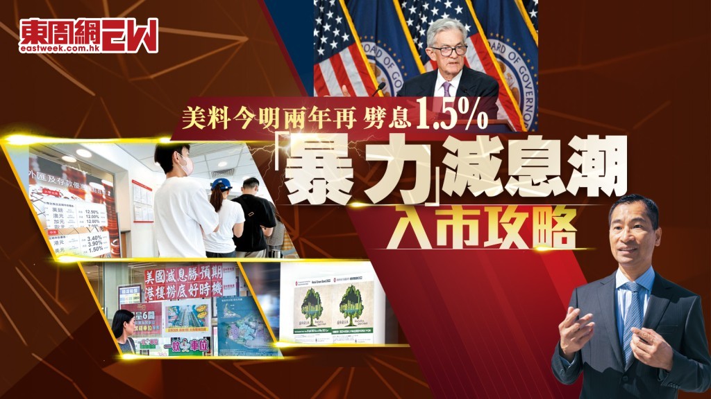 美料今明兩年再劈息1.5% 「暴力」減息潮入市攻略