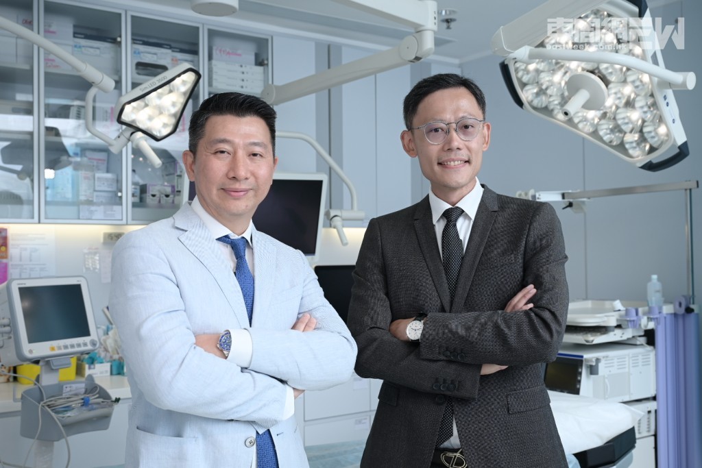 湯偉聰醫生（左）及陳敬安醫生（右）說，肥胖不只外貌問題，亦可能造成糖尿病等嚴重併發症。