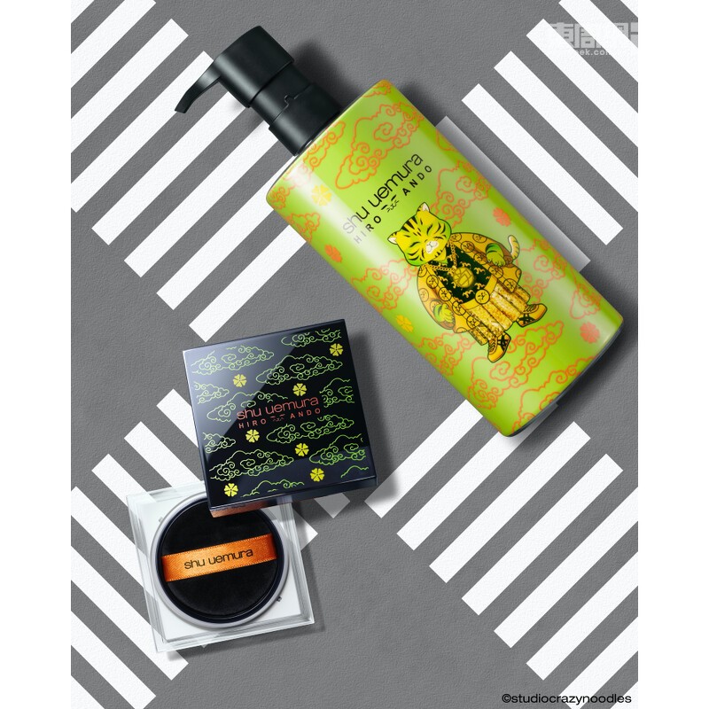 新品推介︱shu uemura x Hiro Ando 潮虎東京限量系列
