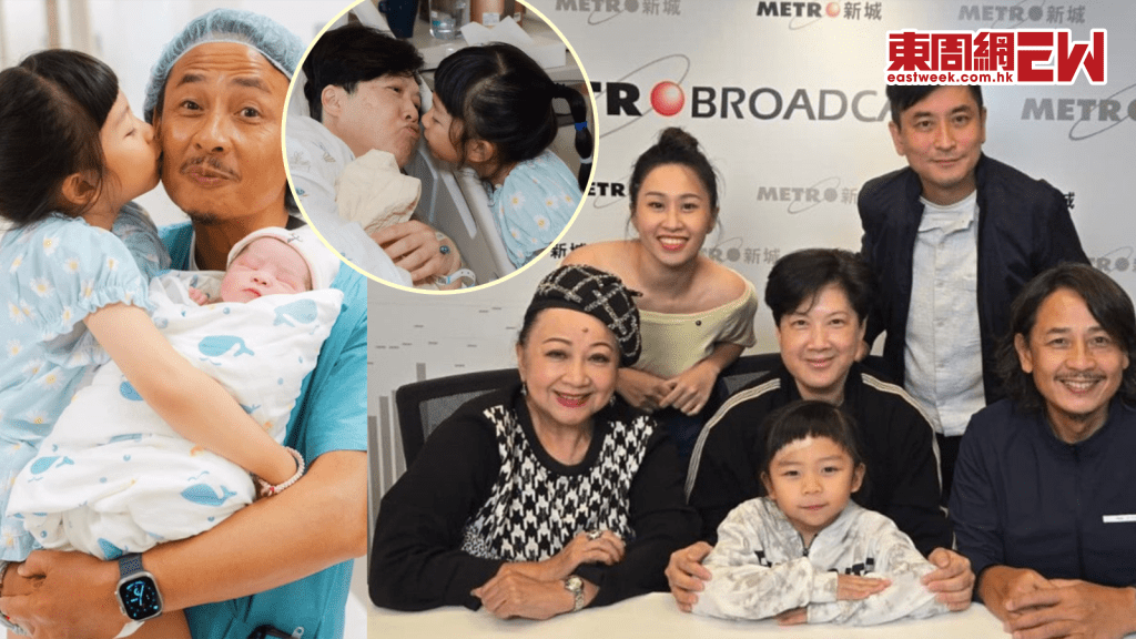 黃澤鋒陳麗麗58歲再做爸媽 曾歷經小產 求B過程唔容易