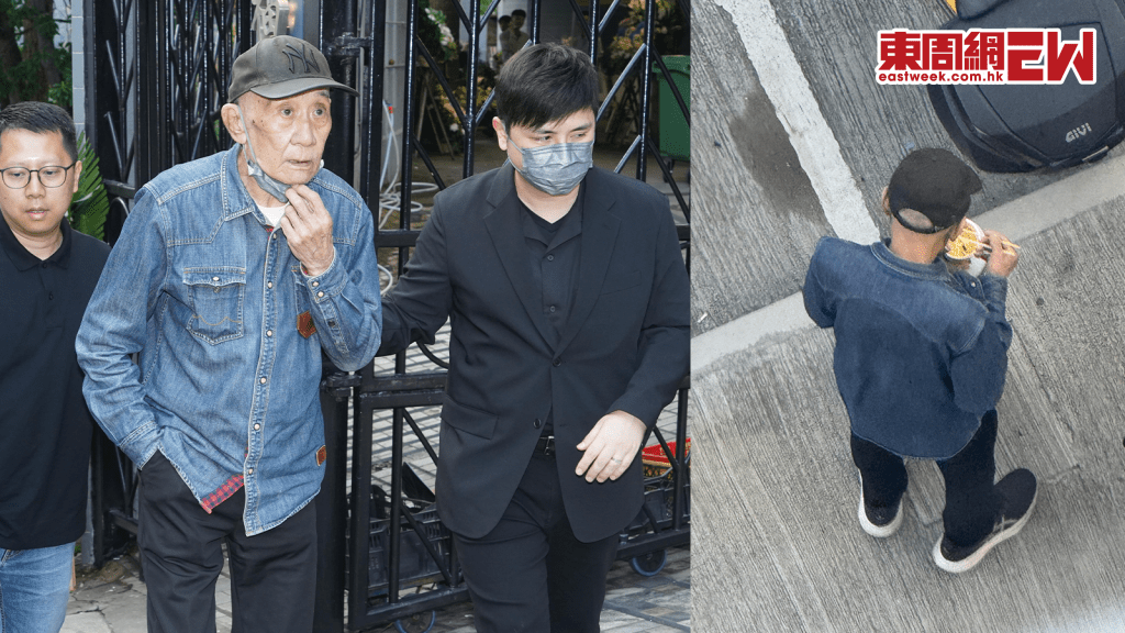 施明設靈│李泳豪陪伴在側 李家鼎憔悴落寞食杯麵醫肚