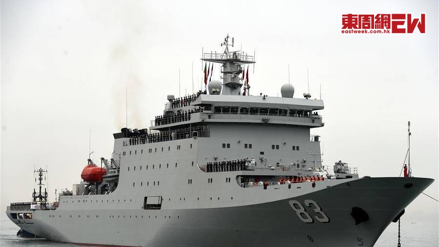 解放軍海軍戚繼光艦及沂蒙山艦將於10月1、2日停靠香港昂船洲軍營，並開放予公眾參觀