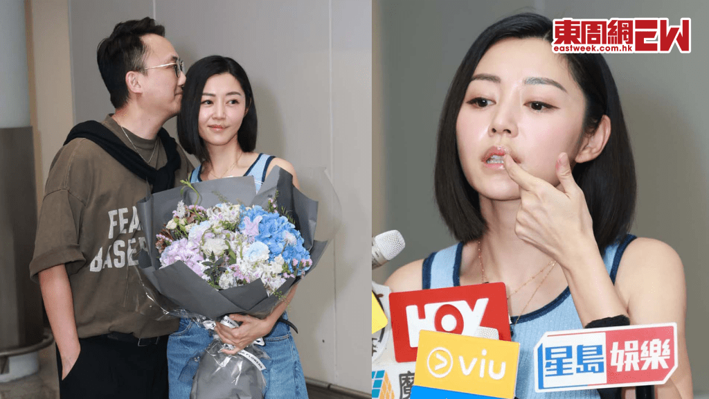 還原意外情況 成口玻璃 急向老公求救 衛詩雅：感恩有個好老公！