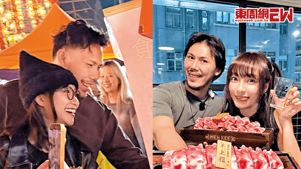 拍拖秘遊錦田  霍哥餵飽「大食雪兒」斷正！