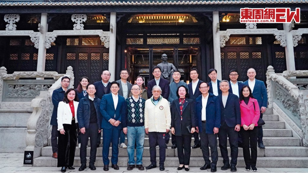 十六名立法會議員組考察團了解廣州市南沙區最新發展。