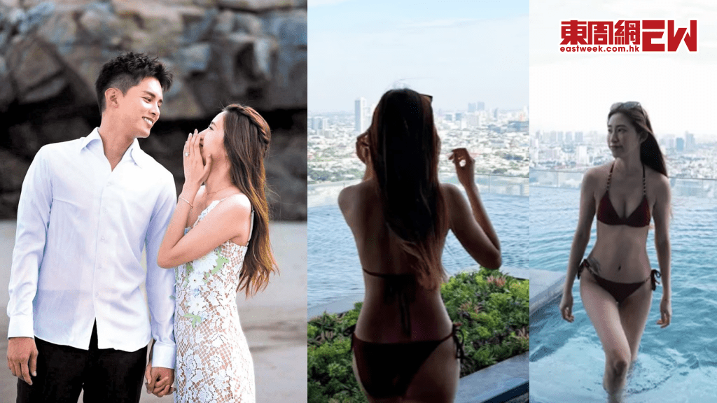 未婚妻水着晒火辣身材 何廣沛反應大 即刻做出一件事！