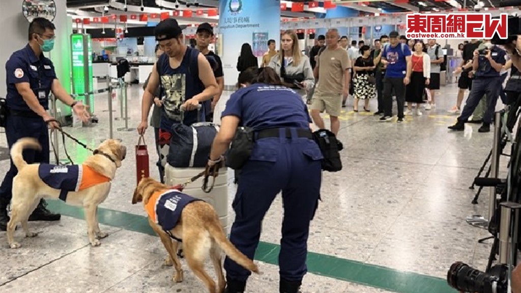 跨部門將於國慶黃金周，加強打擊旅客非法攜帶受管制食物入境。