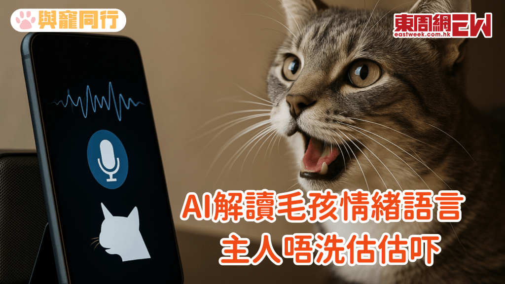 百度研發AI毛孩翻譯系統 一個表情、動作讀懂貓狗的心底話