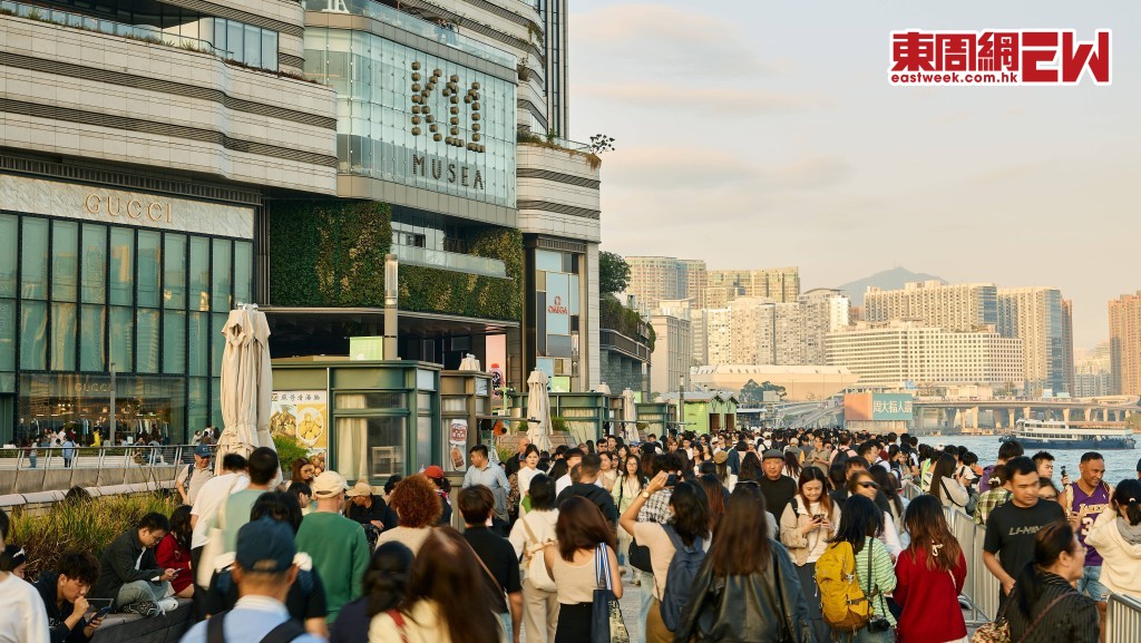 受惠於大批旅客在除夕元旦適逢內地三日連假期間訪港，K11 MUSEA人流及消費均十分暢旺。