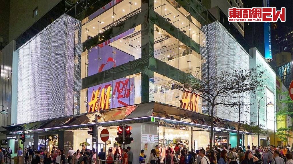 位於銅鑼灣FASHION WALK共四層的H&M，據悉將撤出該地段。