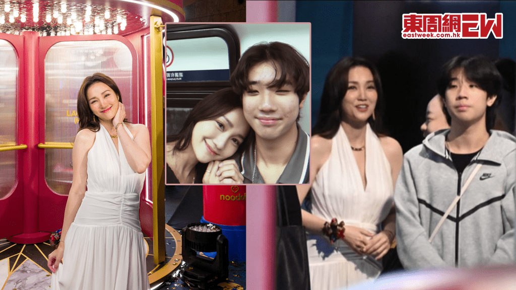 謝安琪冧爆兒子張瞻陪開工 出道20周年 重回這舞台