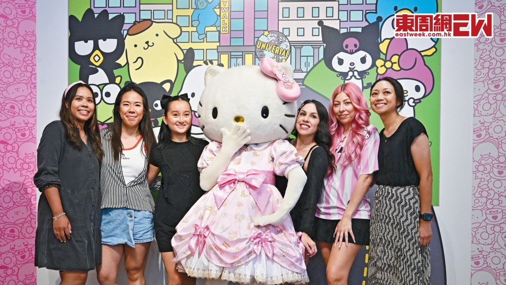 Sanrio旗下的Hello Kitty，在全球仍有不少粉絲。