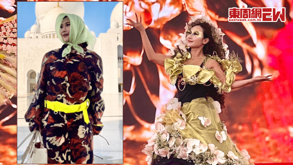 練樂儀「黃金花仙子」look超吸睛！  遊杜拜「豪住豪玩豪食」吸財氣