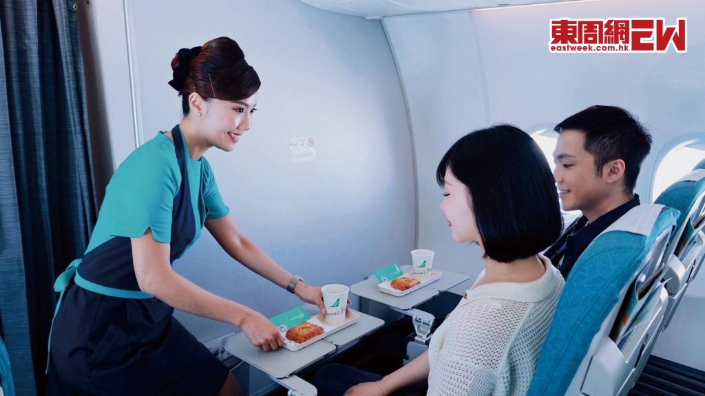 大灣區航空即日起為所有乘客免費提供機上輕食。