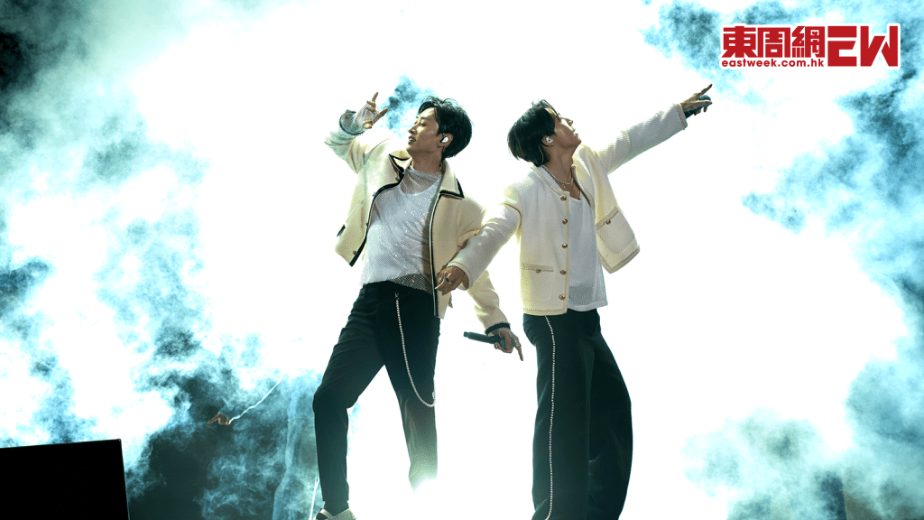 SUPER JUNIOR-D&E首次香港戶外開show 東海、銀赫大曬廣東話冧粉絲