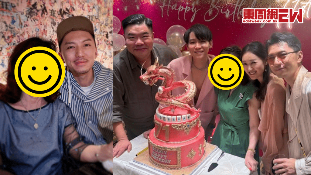 袁偉豪陪媽媽慶生  網友激讚71歲袁母凍齡有術似50！