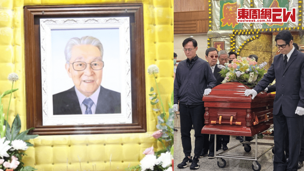 御用爺爺周驄叔舉殯火化 胡楓、安德尊、鍾志光、張國強等八位摯友扶靈