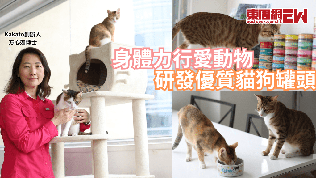 Kakato方老闆研發優質罐頭 設食物銀行 救助野生動物 身體力行愛動物