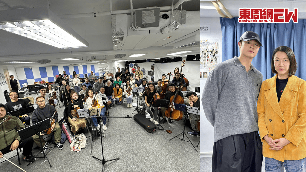 冼靖峰現身《管弦樂撐廣東歌》音樂會  門票收益全數捐出為受災人仕送暖 