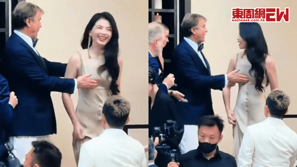 中國內地一線女星疑被逗胸 時尚巨頭被斥係 「鹹豬手」
