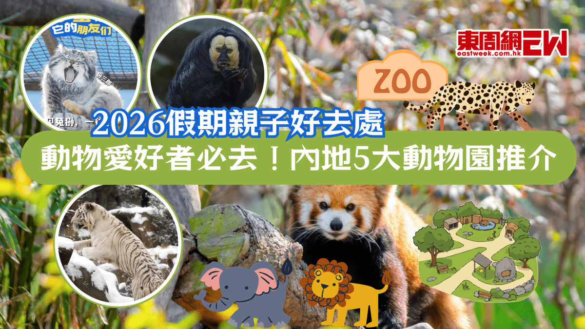 假期親子好去處2026 | 動物愛好者必去！內地5大動物園推介