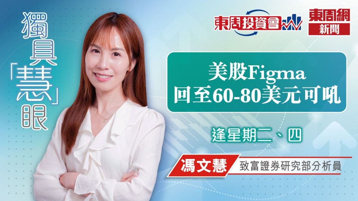 美股Figma 回至60-80美元可吼｜獨具「慧」眼