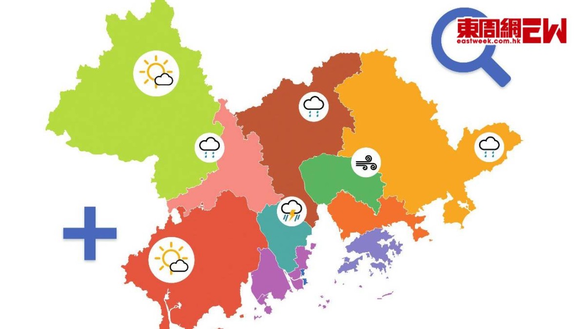 「我的天文台」app 輕鬆睇大灣區實時天氣 | 政官莊